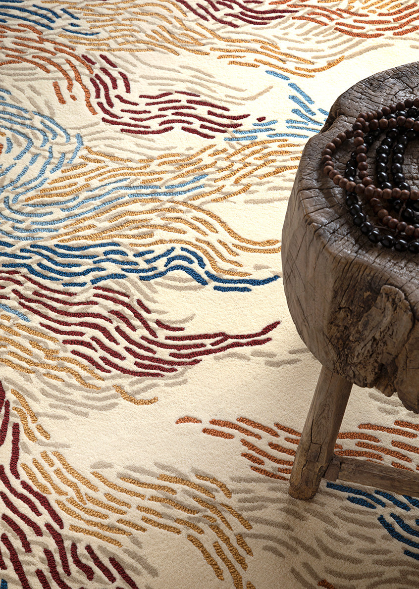Ryukin Rug by Pierre Frey shown in a room setting (view 2)