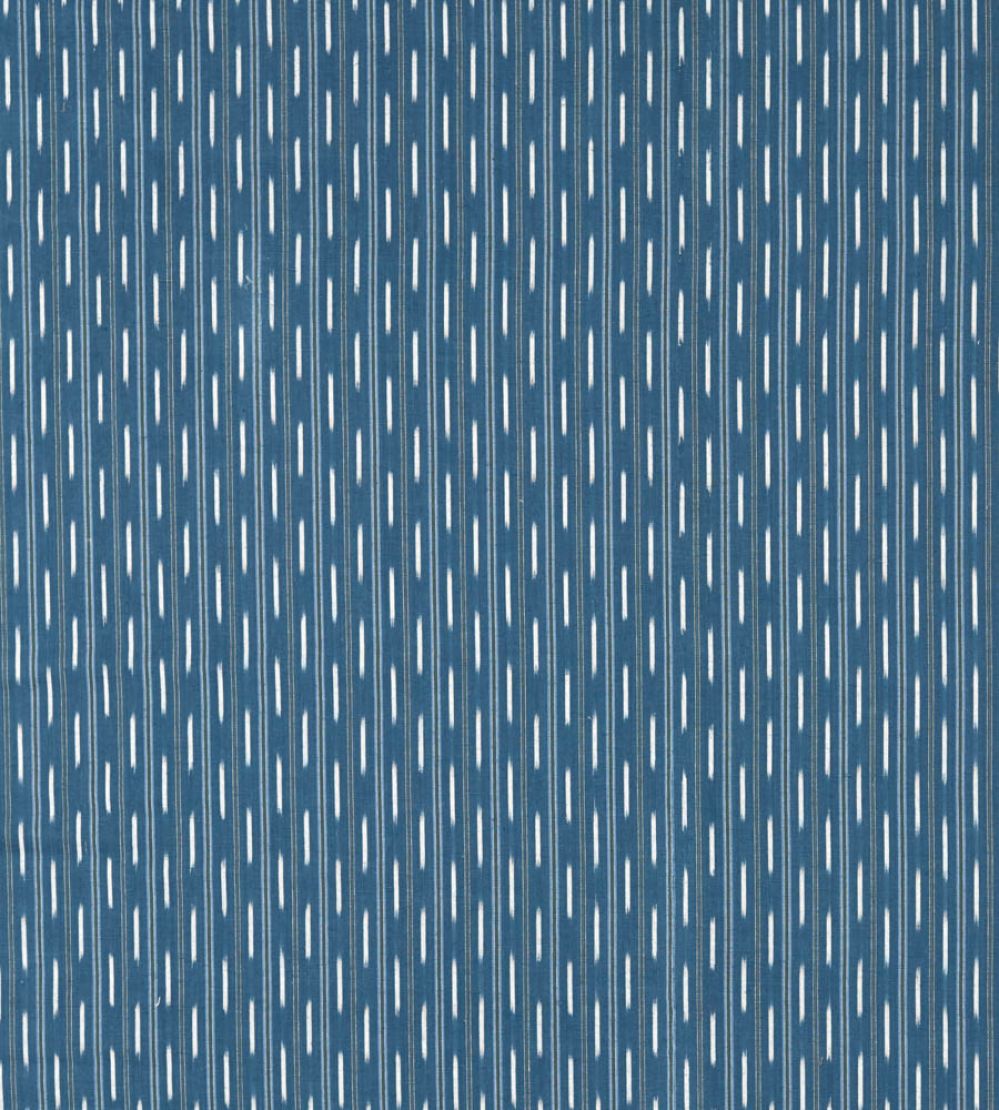 Sabu Stripe Fabric by Sanderson Jodphur Blue