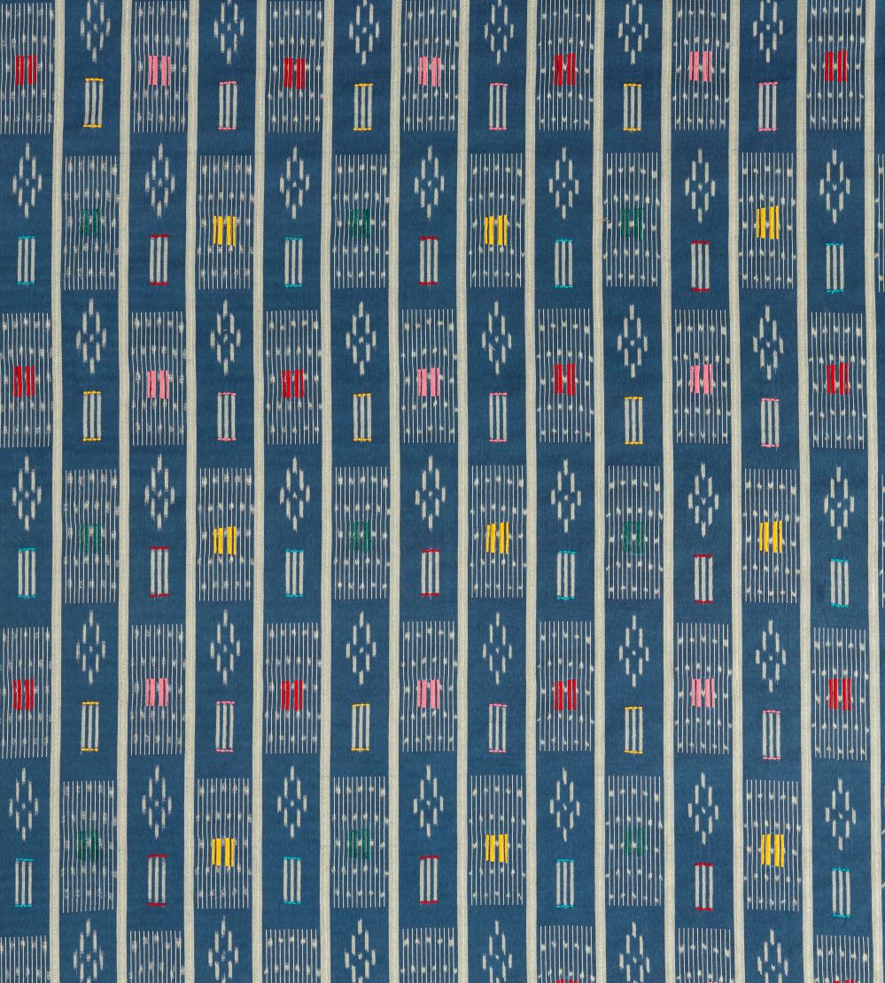 Safar Fabric by Sanderson Indigo/Multi