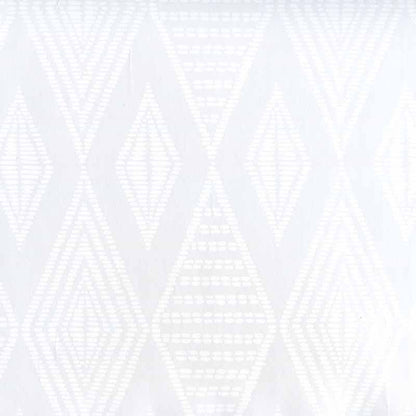 Safari Embroidery White on Patent Vinyl wallpaper by Alan Campbell