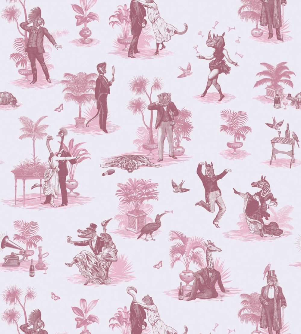 Safari Soiree Wallpaper by Divine Savages Rouge