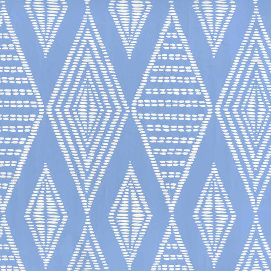 Safari French Blue wallpaper by Alan Campbell
