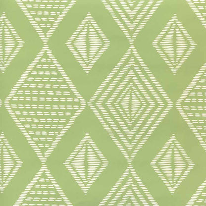 Safari Jungle Green wallpaper by Alan Campbell