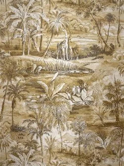 Safari Wallpaper by Pierre Frey in Ocre (FP101001)