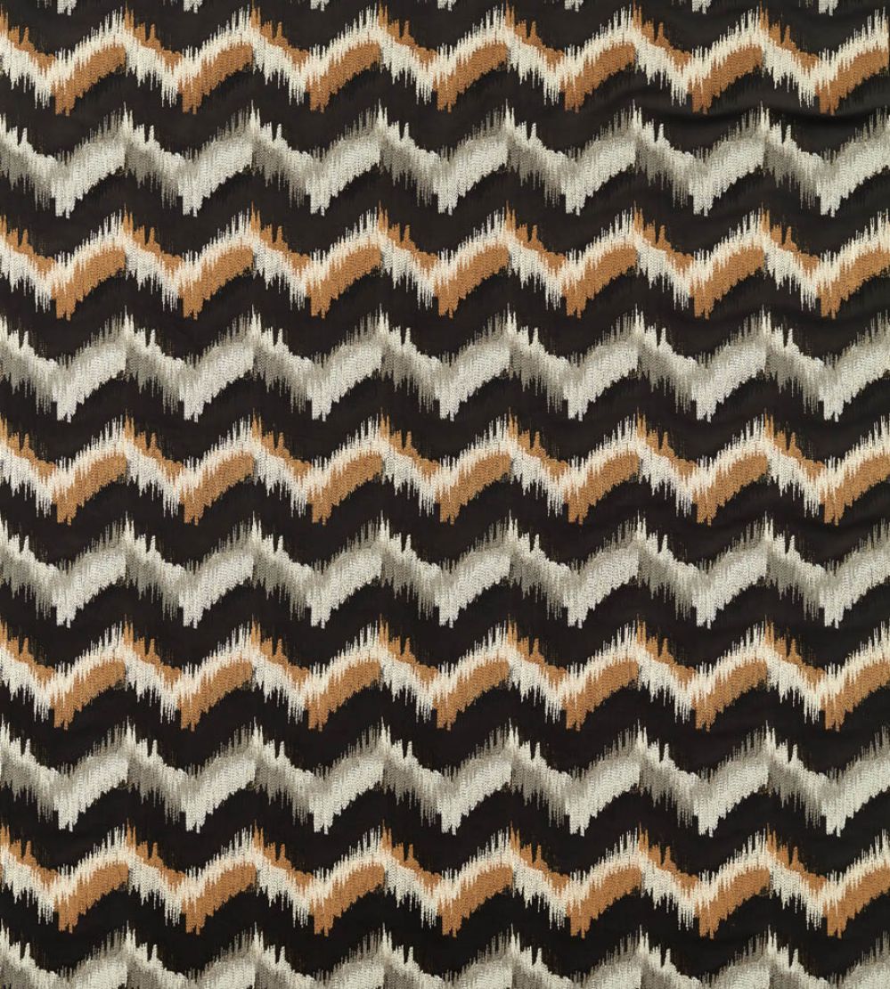Sagoma Fabric by Clarke & Clarke Noir