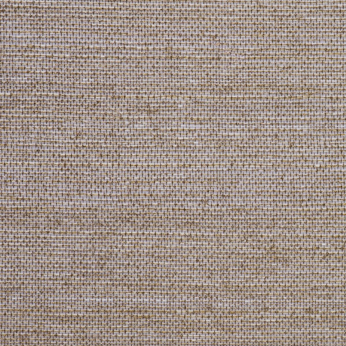 Saint Germain Hemp Grasscloth Wallpaper by Phillip Jeffries in Gold On White (PJ 5981)