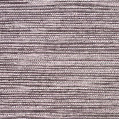 Saint Germain Hemp Grasscloth Wallpaper by Phillip Jeffries in Silver On Iris (PJ 5989)
