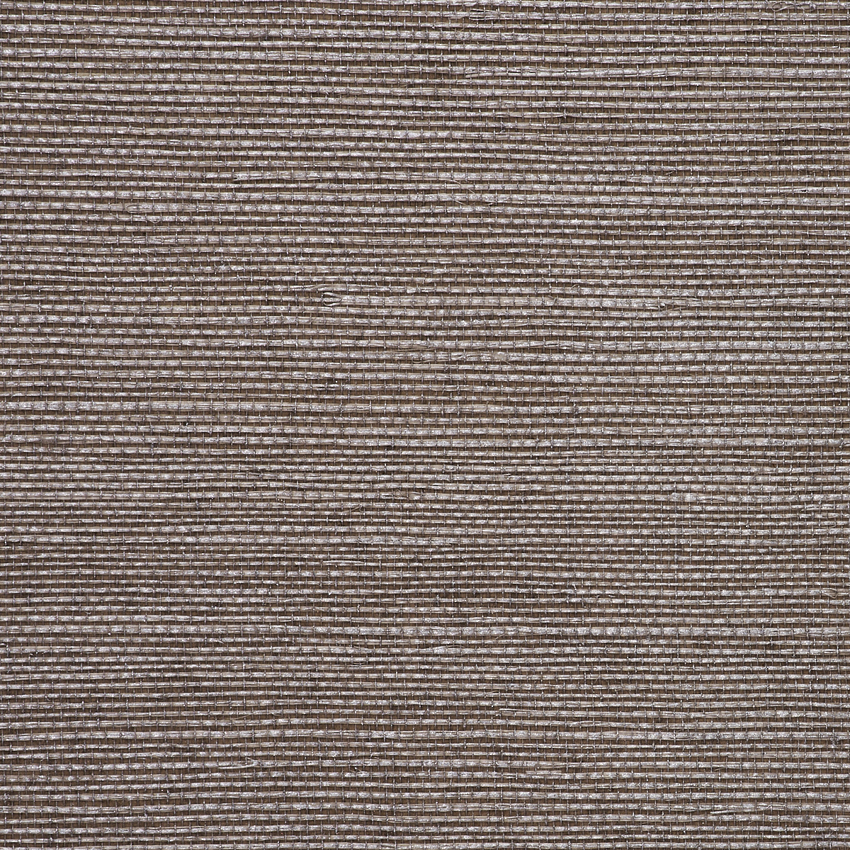 Saint Germain Hemp Grasscloth Wallpaper by Phillip Jeffries in Silver On Putty (PJ 5294)