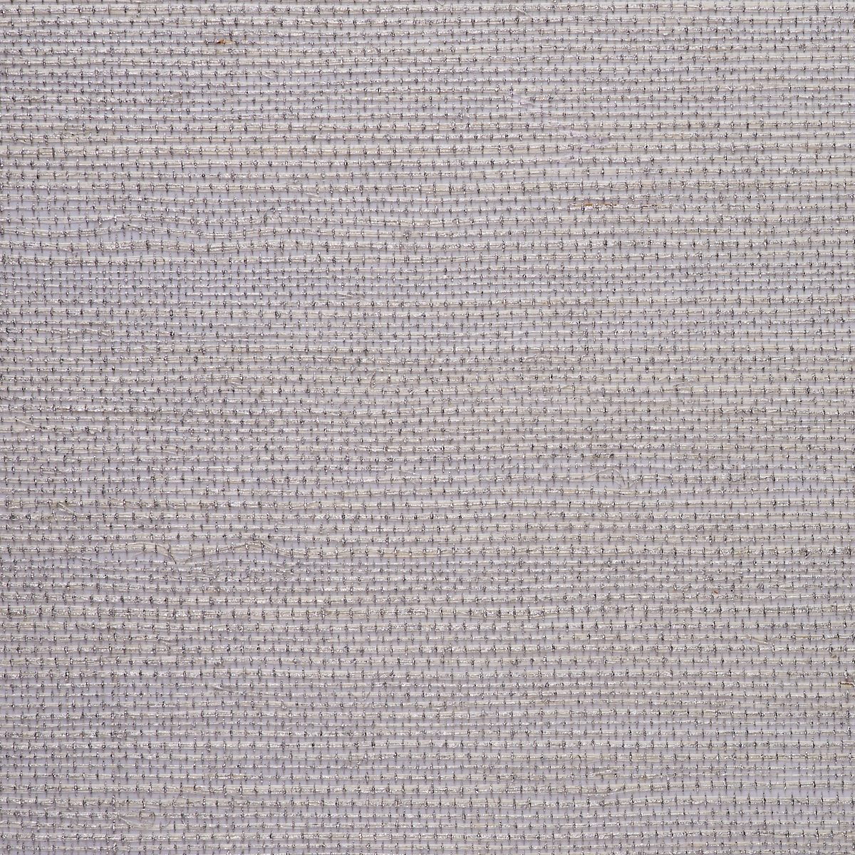 Saint Germain Hemp Grasscloth Wallpaper by Phillip Jeffries in Silver On White (PJ 5980)