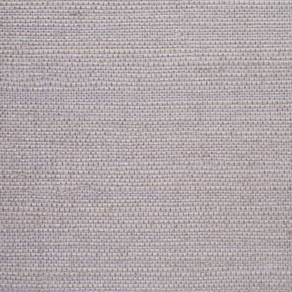 Saint Germain Hemp Grasscloth Wallpaper by Phillip Jeffries in Silver On White (PJ 5980)