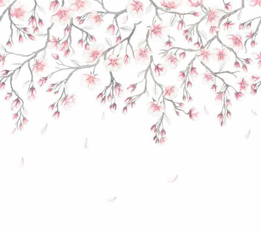 Sakura Pink mural by Sandberg