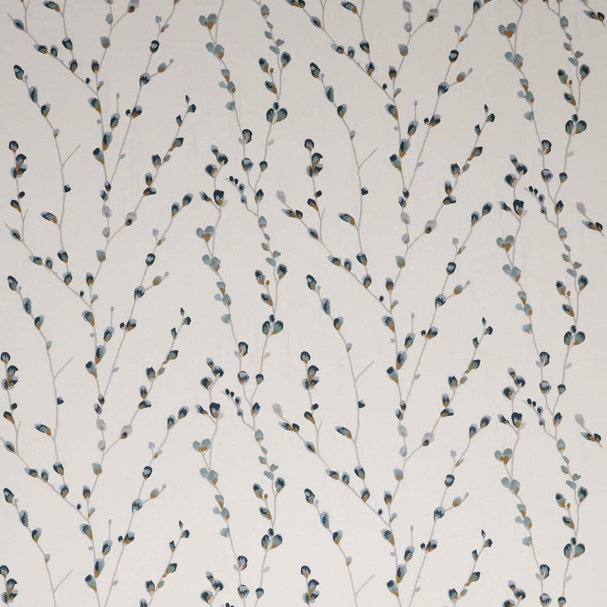 Salice Embroidery Azul/Julip fabric by Harlequin