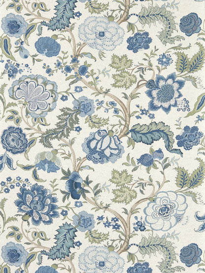 Salisbury Wallpaper by Sanderson Tetbury Blue