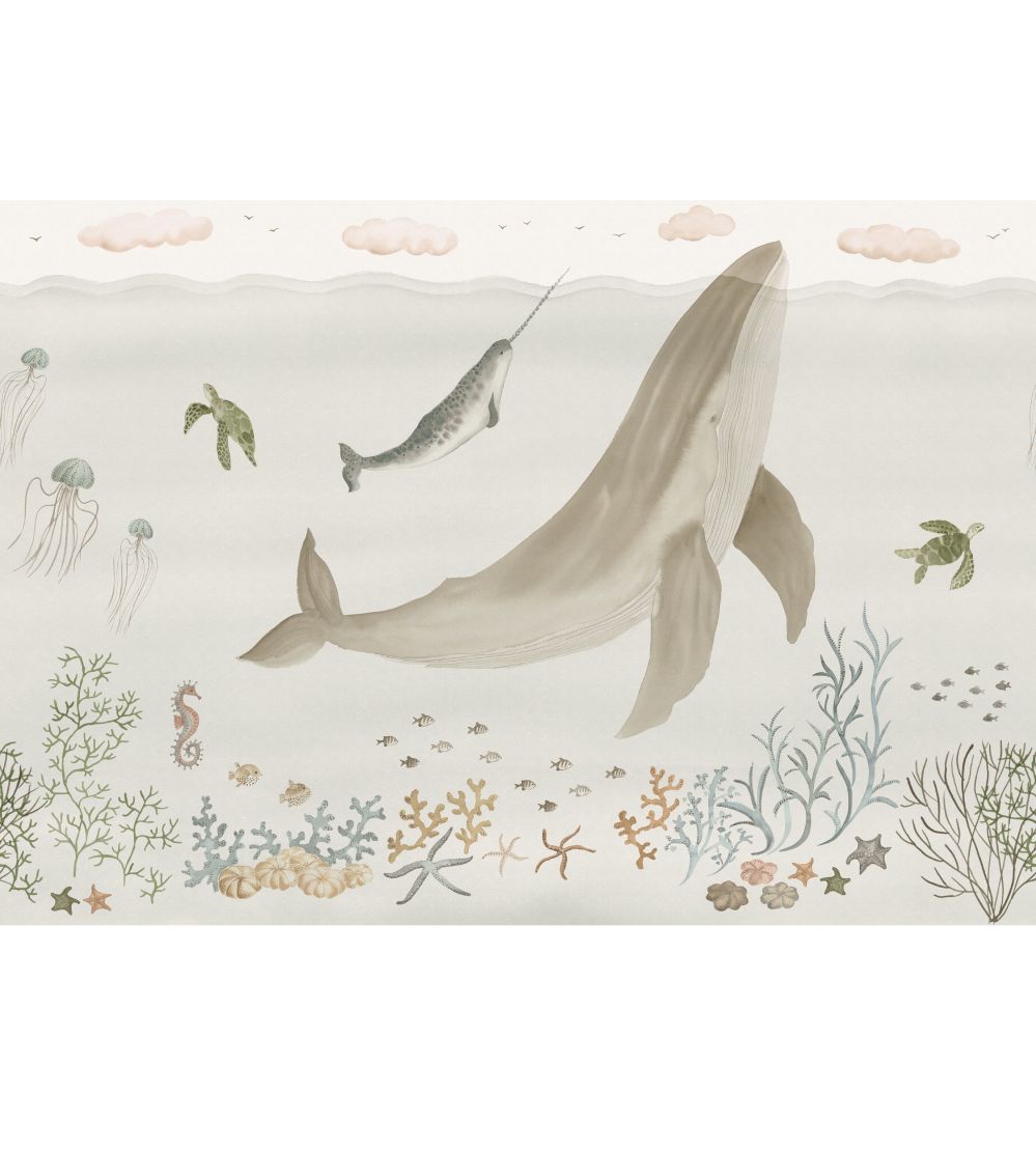 Sally Mural by Sandberg Beige