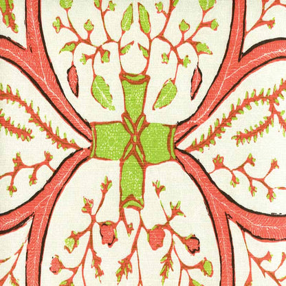Salong Batik Multi Melon Medium Jungle fabric by China Seas
