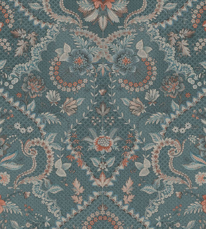 Saluti Wallpaper by Eijffinger Denim Blue