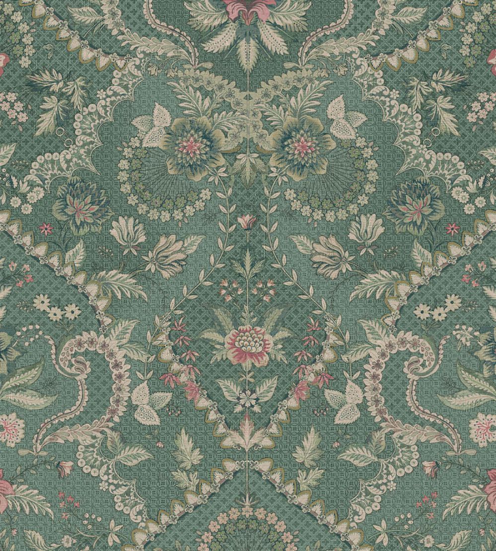 Saluti Wallpaper by Eijffinger Green