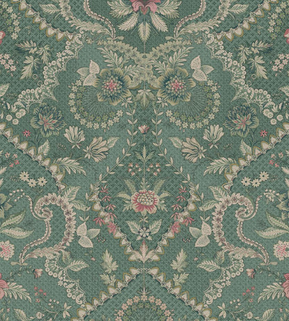 Saluti Wallpaper by Eijffinger Green