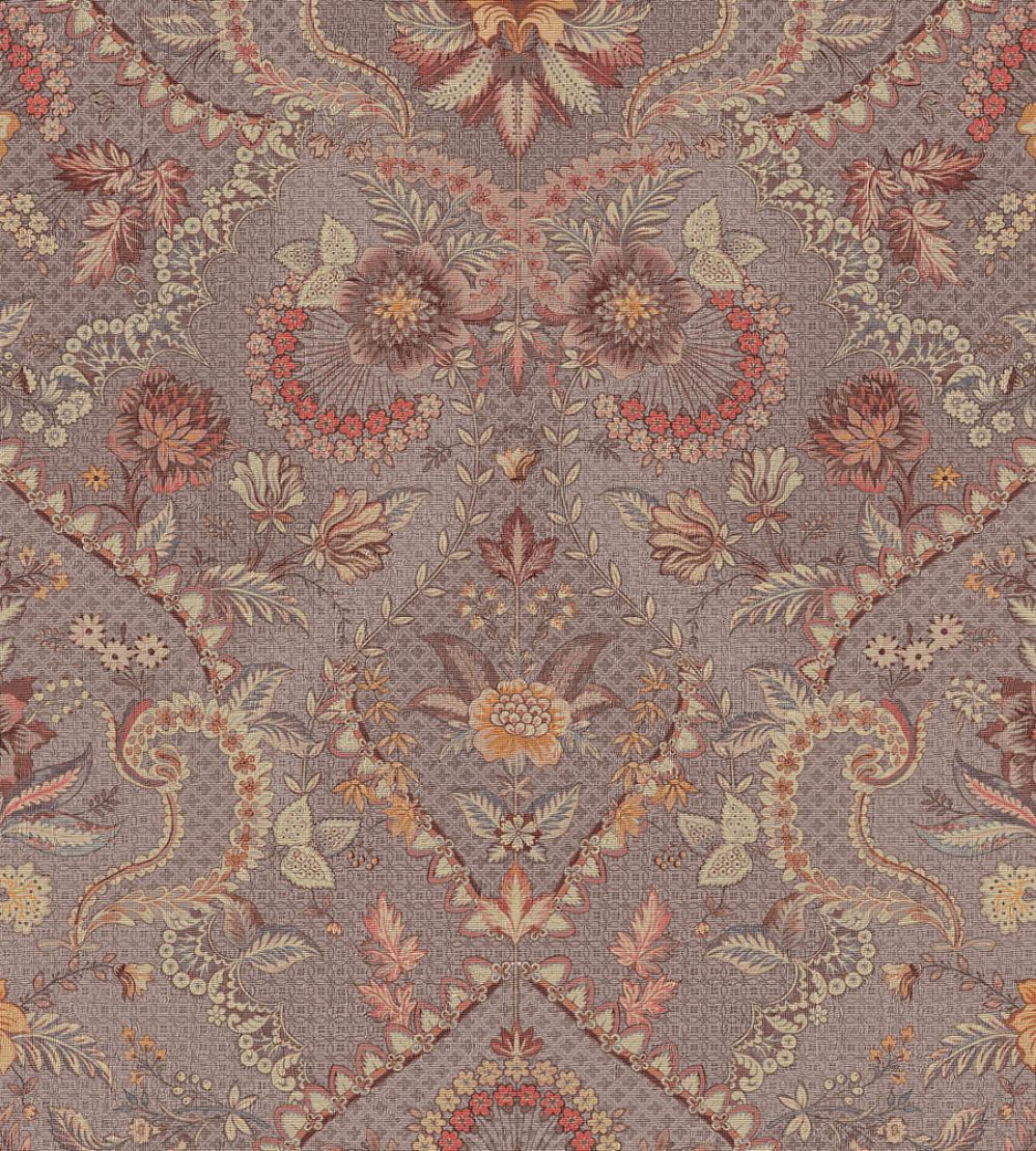 Saluti Wallpaper by Eijffinger Mauve