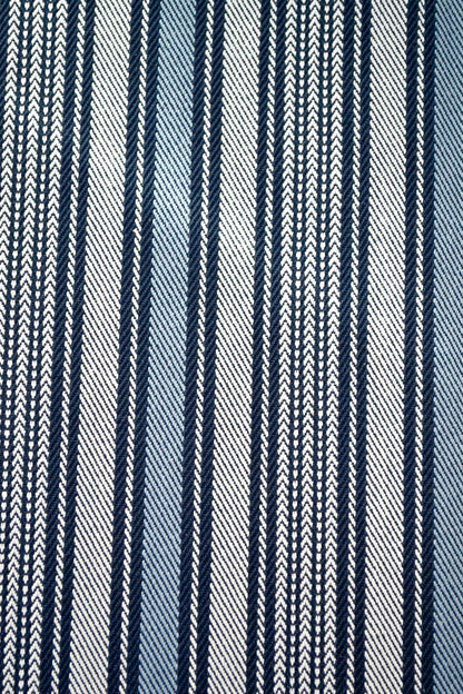Samaria fabric by Coordonné in Cobalt, shown in a styled room
