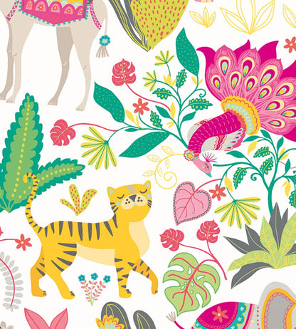 Samba Safari Wallpaper by Ohpopsi Fruit Salad