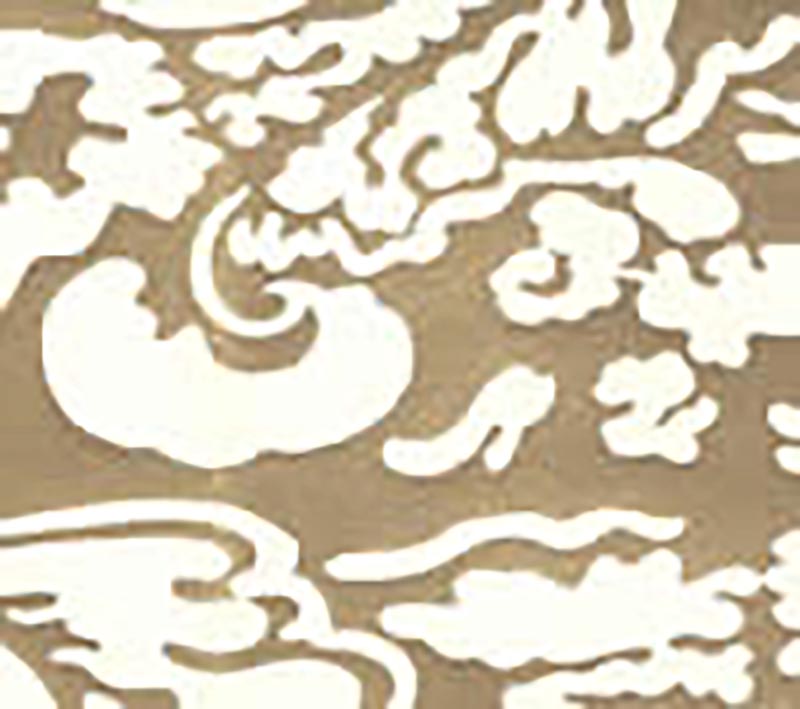San Marco Reverse Gold Metallic wallpaper by China Seas