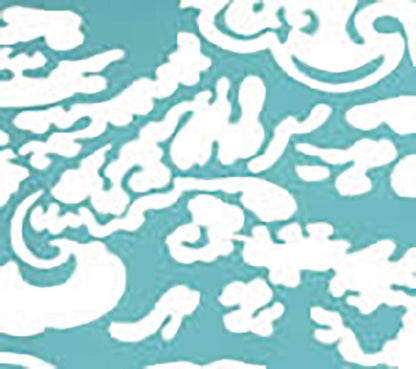 San Marco Reverse Dark Turquoise wallpaper by China Seas
