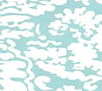San Marco Reverse Turquoise wallpaper by China Seas