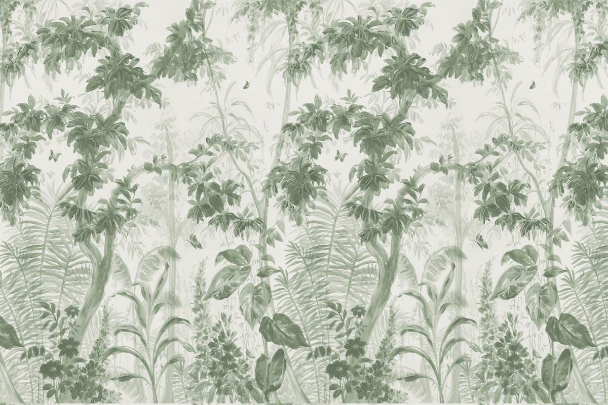 Sanctuary Green mural by Hovia