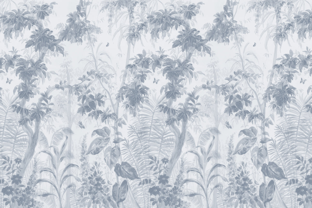 Sanctuary Blue mural by Hovia