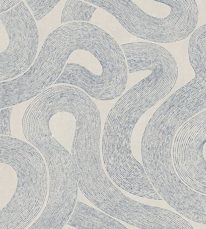 Sand Mural by Sandberg Indigo Blue