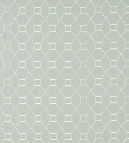 Baroque Trellis Fabric by Sanderson Wedgwood / Chalk