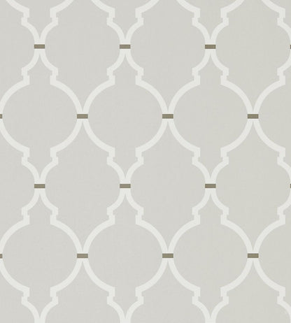 Empire Trellis Wallpaper by Sanderson Silver / Calico