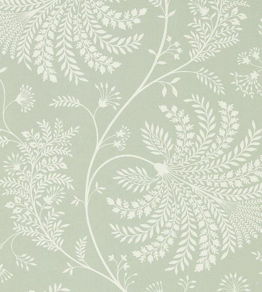 Mapperton Wallpaper by Sanderson Sage / Cream