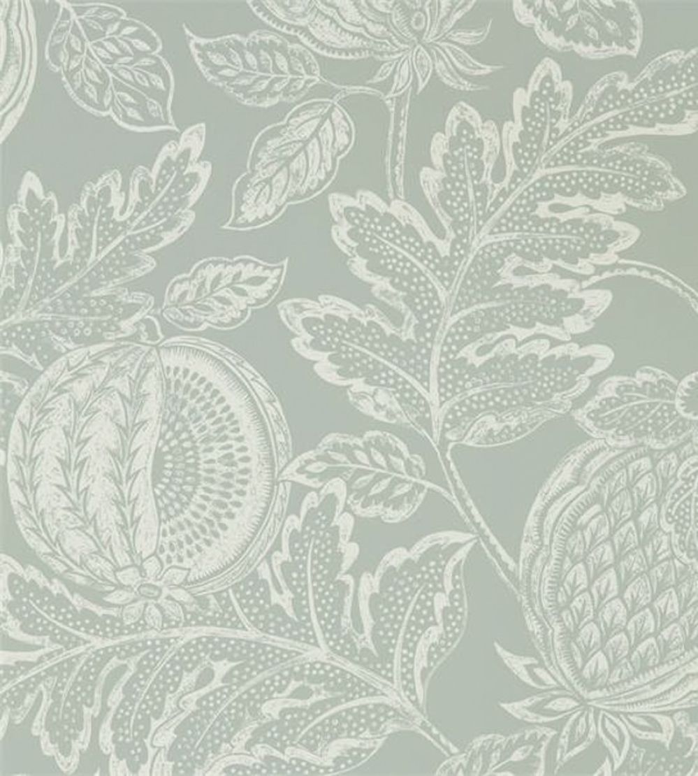 Cantaloupe Wallpaper by Sanderson English Grey