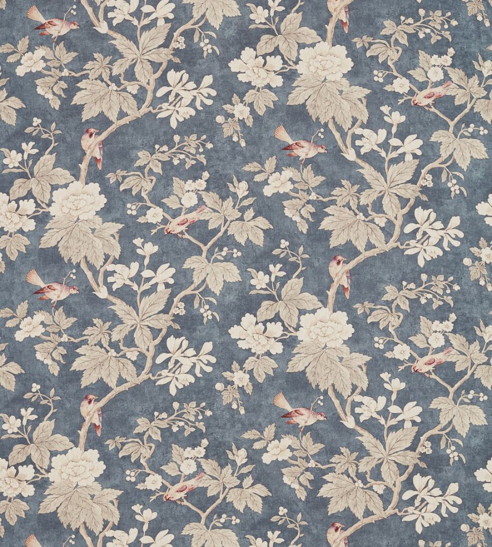 Chiswick Grove Fabric by Sanderson Indigo