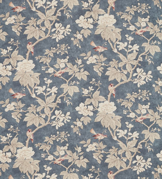 Chiswick Grove Fabric by Sanderson Indigo