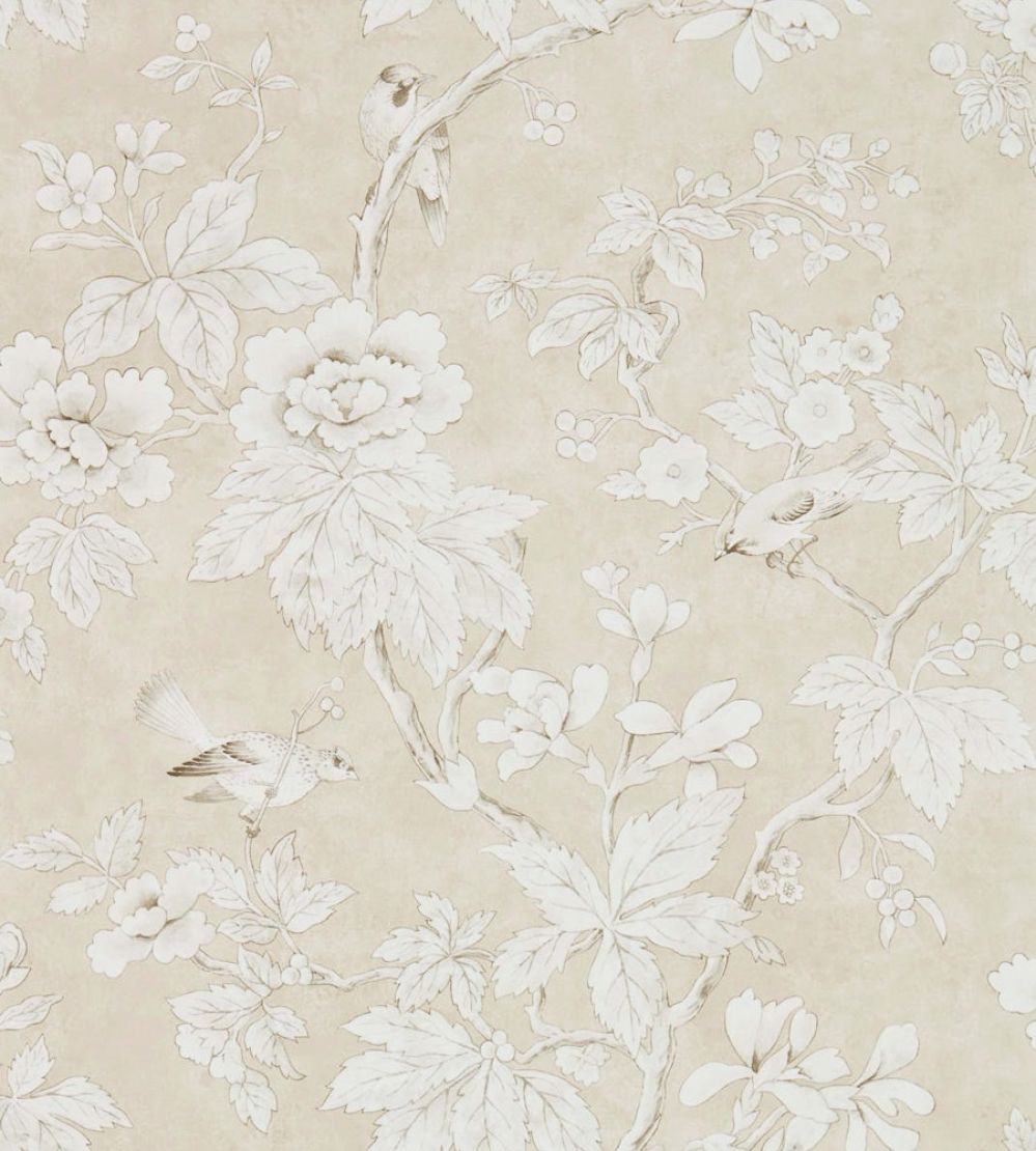 Chiswick Grove Wallpaper by Sanderson Linen