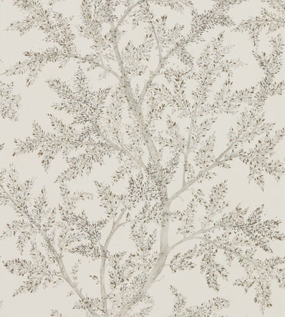 Farthing Wood Wallpaper by Sanderson Silver Grey