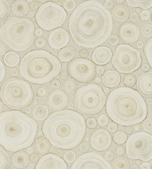 Alnwick Logs Wallpaper by Sanderson Birch