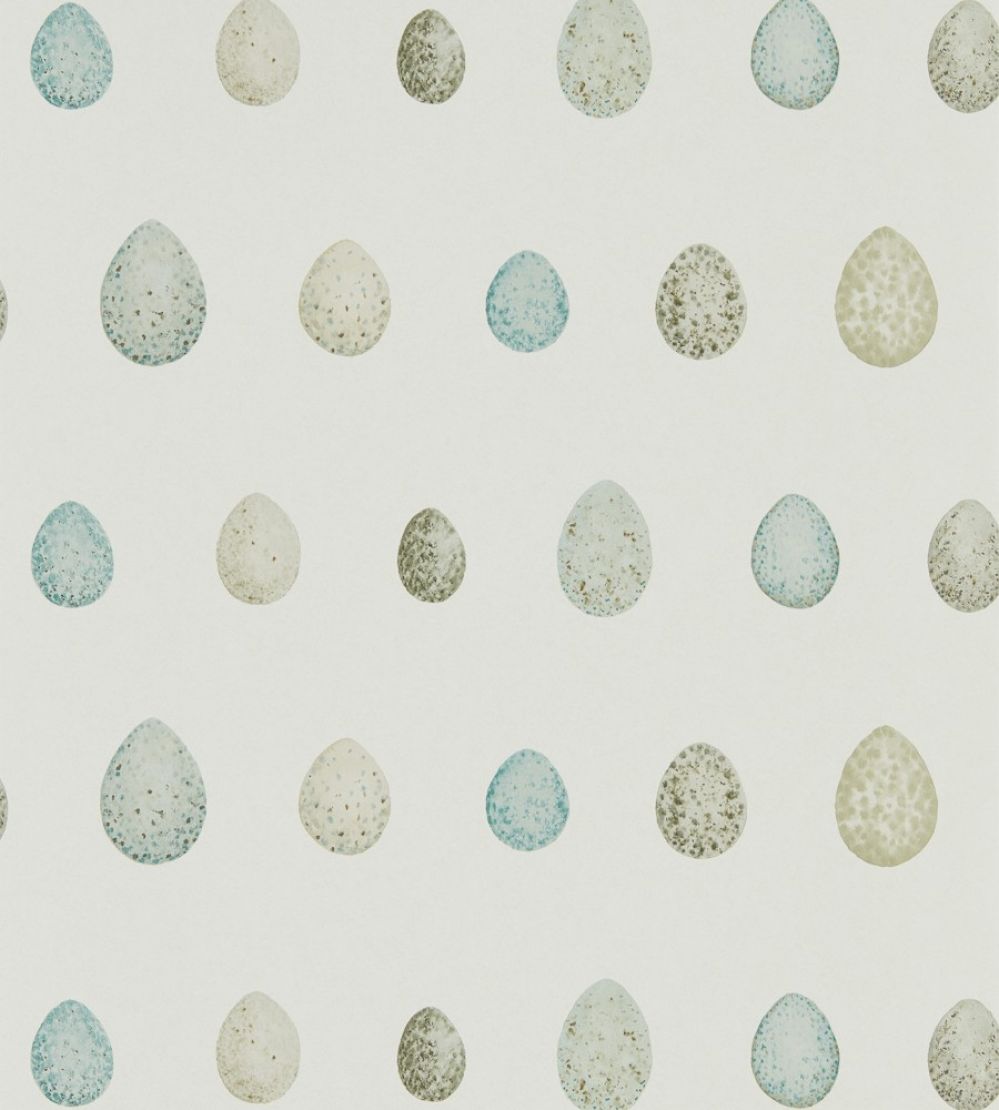 Nest Egg Wallpaper by Sanderson Eggshell/Ivory