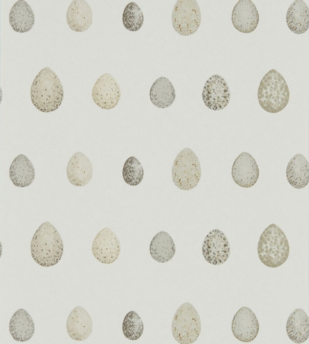 Nest Egg Wallpaper by Sanderson Almond Stone