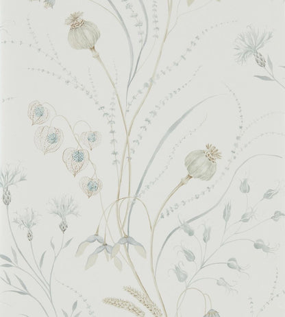 Summer Harvest Wallpaper by Sanderson Silver/Chalk