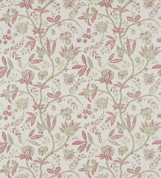 Solaine Fabric by Sanderson Russet/Cream