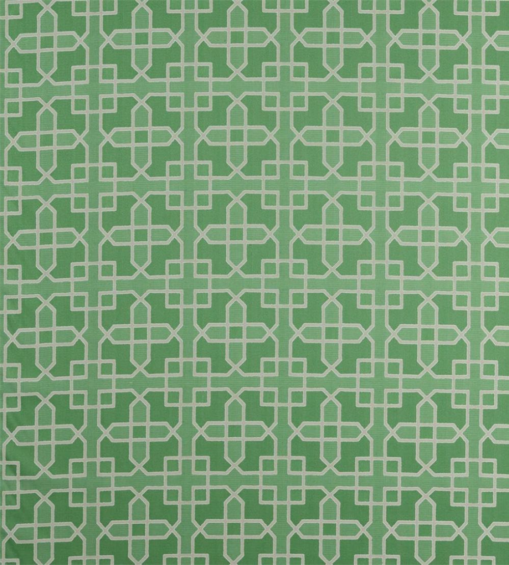 Hampton Weave Fabric by Sanderson Botanical Green