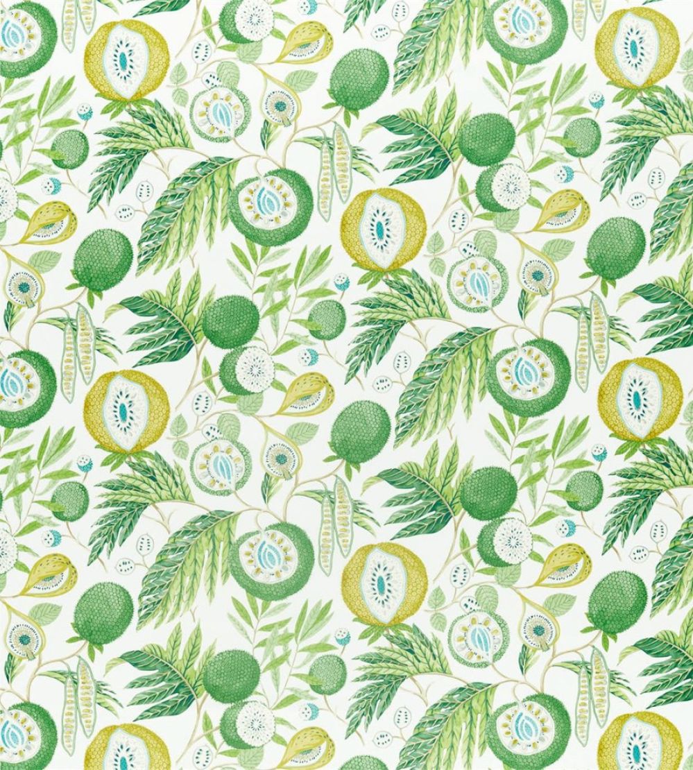 Jackfruit Fabric by Sanderson Botanical Green