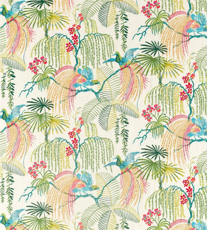 Rain Forest Embroidery Fabric by Sanderson Tropical