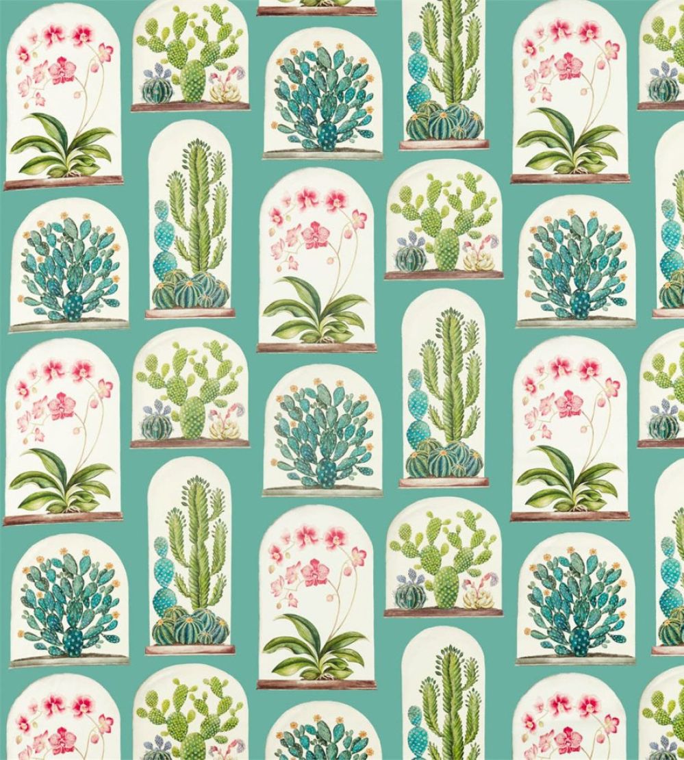 Terrariums Fabric by Sanderson Eucalyptus/Bengal