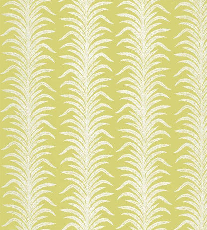 Tree Fern Weave Fabric by Sanderson Lime