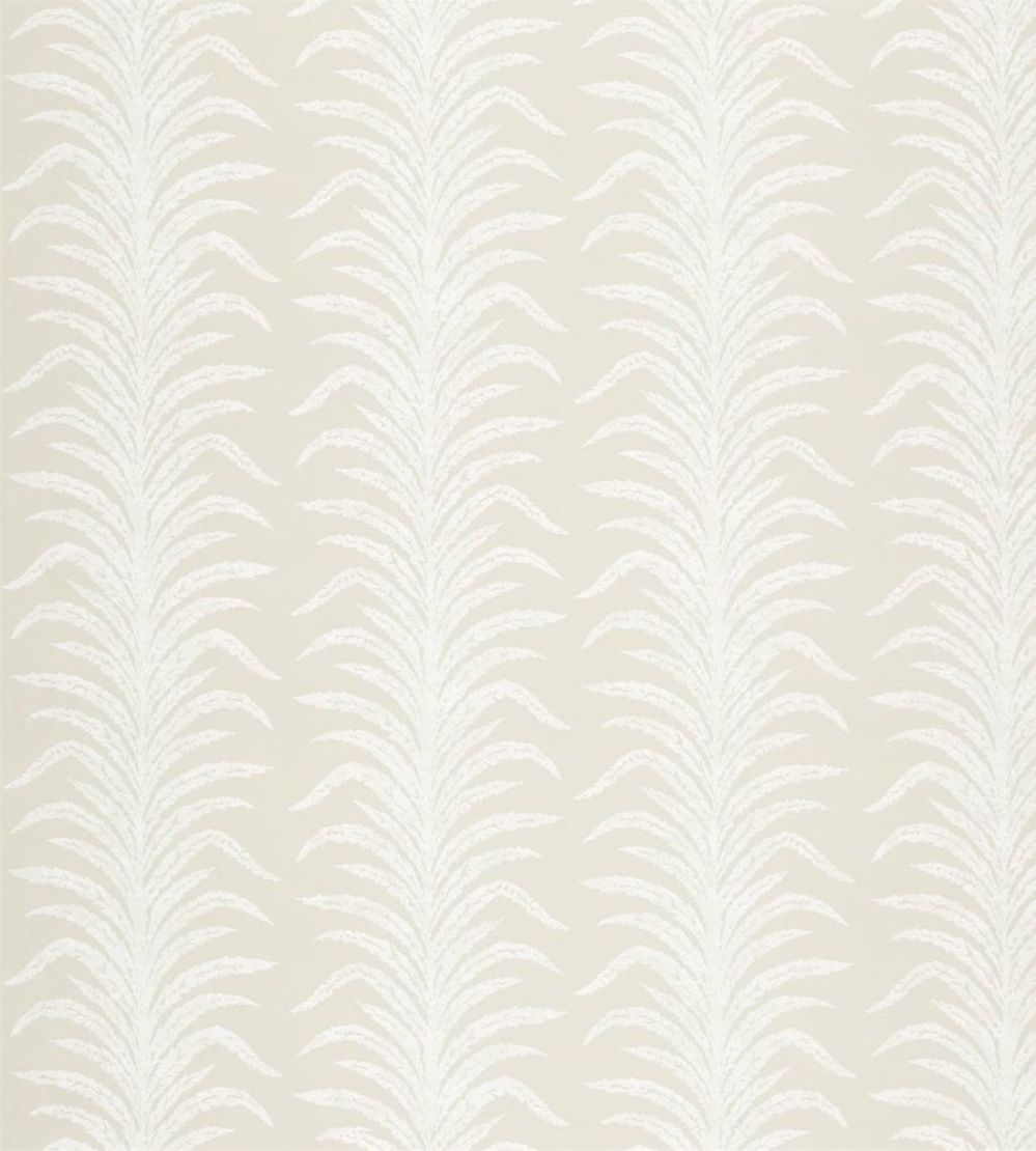 Tree Fern Weave Fabric by Sanderson Orchid White